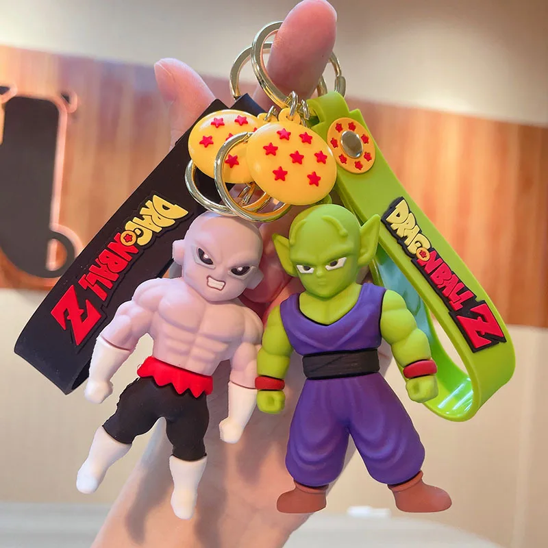 Anime Dragon Ball fils Gohan Majin Buu crilin maître Roshi Tien Shinhan Jiren Piccolo porte-clés pendentif voiture porte-clés cadeau enfant mignon Anime Dragon Ball fils Gohan Majin Buu crilin maître Roshi Tien Shinhan Jiren Piccolo porte-clés pendentif voiture porte-clés cadeau enfant mignon