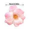 Épingles à cheveux en fleurs artificielles pour femmes, grande pince à cheveux, style bohème, épingle à cheveux de plage, fête hawaïenne, vêtements de sauna, accessoires pour cheveux