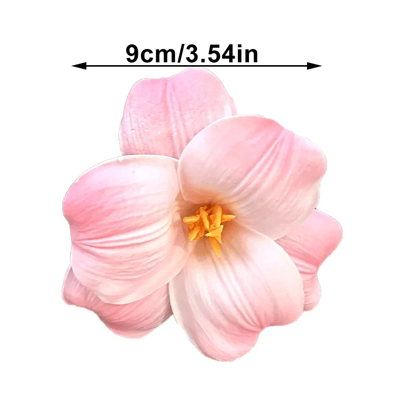 Épingles à cheveux en fleurs artificielles pour femmes, grande pince à cheveux, style bohème, épingle à cheveux de plage, fête hawaïenne, vêtements de sauna, accessoires pour cheveux Épingles à cheveux en fleurs artificielles pour femmes, grande pince à cheveux, style bohème, épingle à cheveux de plage, fête hawaïenne, vêtements de sauna, accessoires pour cheveux