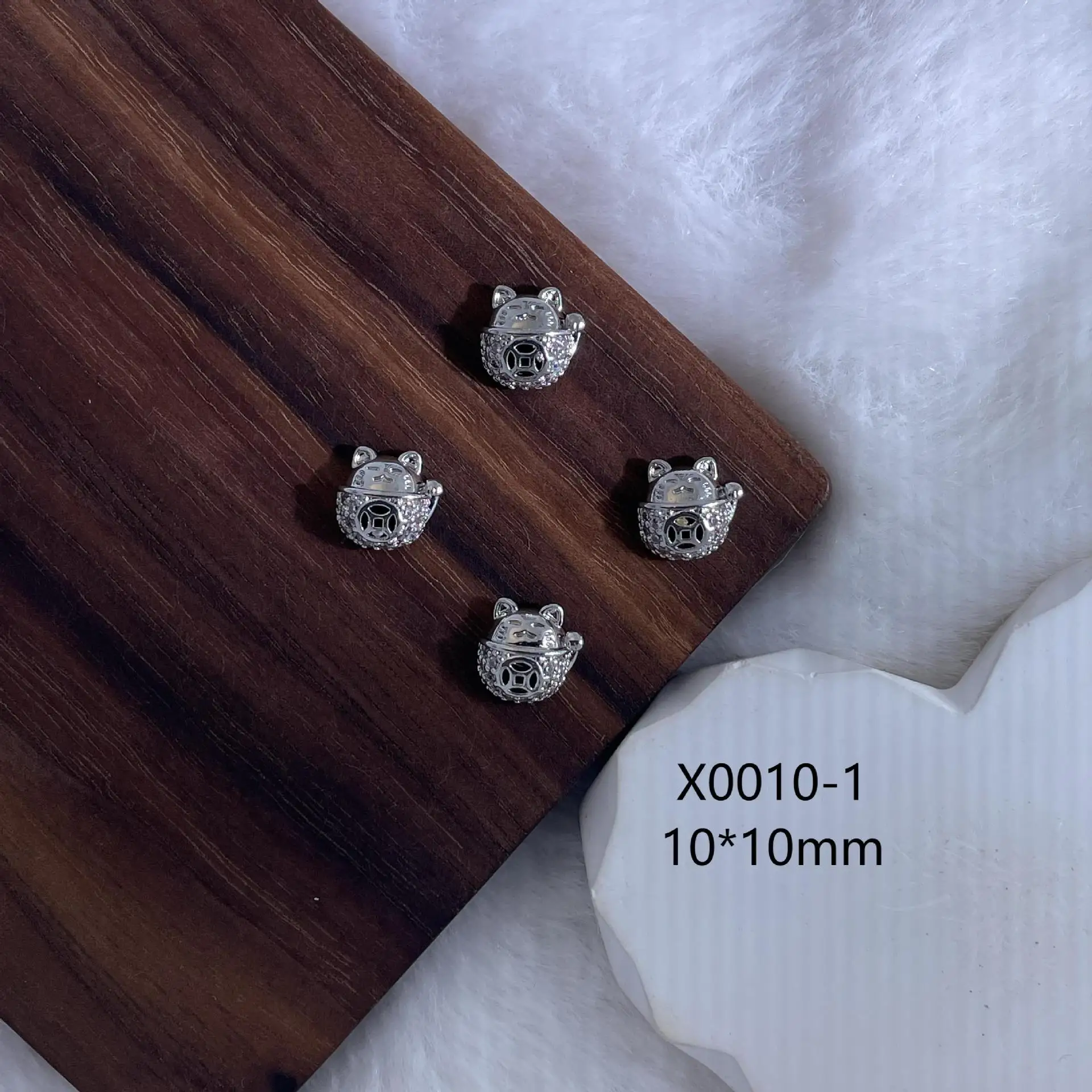 4 pièces kaniu chanceux or argent zircon fleur cristal 3d nail art décor breloques manucure accessoires fournitures décoration 4 pièces kaniu chanceux or argent zircon fleur cristal 3d nail art décor breloques manucure accessoires fournitures décoration