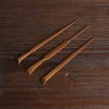 bâtonnets de feuilles de thé en bambou, cuillère à thé matcha, service à thé, ustensiles de cérémonie, accessoires outil cuillère à thé 1 pièce