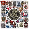 Autocollants samouraï japonais, masque de démon Bushido, fantôme maléfique, cadeau bricolage pour casque de moto, planche à dessin, autocollant pour ordinateur portable JEPhone Autocollants samouraï japonais, masque de démon Bushido, fantôme maléfique, cadeau bricolage pour casque de moto, planche à dessin, autocollant pour ordinateur portable JEPhone