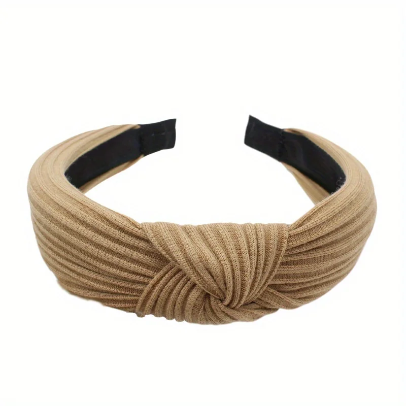 tricoté noué solide large bandeaux femmes filles nouvelle mode cheveux cerceau simple croix noeud bandeaux chapeaux cheveux accessoires tricoté noué solide large bandeaux femmes filles nouvelle mode cheveux cerceau simple croix noeud bandeaux chapeaux cheveux accessoires