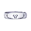 jujutsu kaisen – bague réglable pour hommes et femmes, accessoires de bijoux, symbole de figurine d'anime, décoration, accessoires de cosplay, cadeaux pour fans