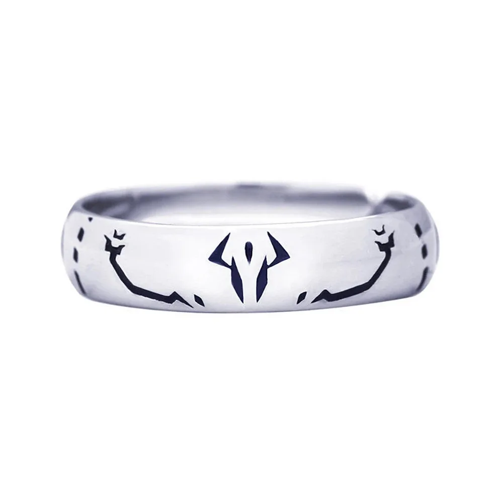 jujutsu kaisen – bague réglable pour hommes et femmes, accessoires de bijoux, symbole de figurine d'anime, décoration, accessoires de cosplay, cadeaux pour fans jujutsu kaisen – bague réglable pour hommes et femmes, accessoires de bijoux, symbole de figurine d'anime, décoration, accessoires de cosplay, cadeaux pour fans
