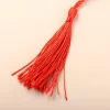 poudres de porte monnaie en brocart chinois, petit sac à fermeture éclair avec pompon, broderie carrée, cadeaux de bijoux, poudres de stockage