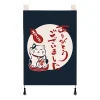 petit rideau suspendu de style japonais, drapeau de porte de cuisine, rideau de séparation suspendu izakaya pour la maison