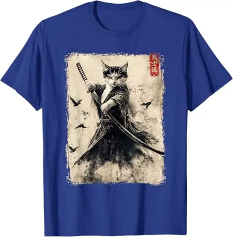t shirt graphique chat noir kokor, t shirt anime, art japonais vintage, style kawaii mignon et drôle, tenue graphique à manches courtes, amoureux des chatons t shirt graphique chat noir kokor, t shirt anime, art japonais vintage, style kawaii mignon et drôle, tenue graphique à manches courtes, amoureux des chatons