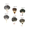 Éventail chinois ancien en plumes zhuge liang pour hommes, éventail traditionnel en plumes pour