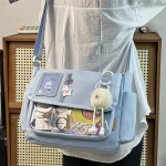 Y2K-Sac d’École Japonais Harajuku pour Adolescentes, à Bandoulière Itabag Transparent, Mignon, Plaque d’Affichage de Danemark ges, DIY, Nouvelle Collection Y2K-Sac d’École Japonais Harajuku pour Adolescentes, à Bandoulière Itabag Transparent, Mignon, Plaque d’Affichage de Danemark ges, DIY, Nouvelle Collection
