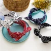 mode paisley bandana bandeau pour femmes haut noué arc bandeaux mignon lapin oreille turban bandeau bandeau filles accessoires