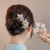 peigne à cheveux classique élégant, bâton de cheveux de style chinois, fleur en forme de u, épingle à cheveux cheongsam pour accessoires hanfu