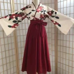 Kimono Sakura pour filles, style japonais, imprimé floral, vintage, robe pour femmes financièrement, camélia, amour, costume Haori, vêtements asiatiques Kimono Sakura pour filles, style japonais, imprimé floral, vintage, robe pour femmes financièrement, camélia, amour, costume Haori, vêtements asiatiques