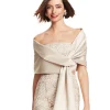 Enveloppes en satin de fibre pour femmes avec document pur, vintage, irritation, élégant, robe formelle, printemps et automne, impressionner, 2024