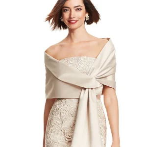 Enveloppes en satin de fibre pour femmes avec document pur, vintage, irritation, élégant, robe formelle, printemps et automne, impressionner, 2024