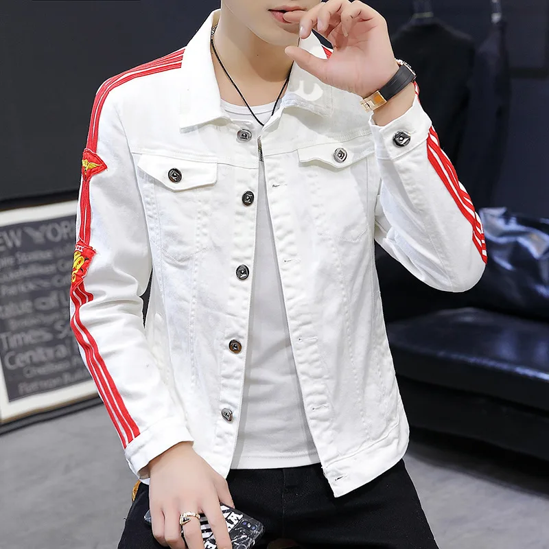 veste polyvalente en jean pour homme, manteau de printemps et automne, style coréen, à la mode, beau, Étudiant, vêtements de pharmacie, Été veste polyvalente en jean pour homme, manteau de printemps et automne, style coréen, à la mode, beau, Étudiant, vêtements de pharmacie, Été