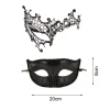 femmes hommes mascarade visage couverture ensemble sexy renard yeux masques fête déguisement cosplay costume métal vénitien mascarade masques