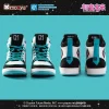 moeyu hatsune miku chaussures pour hommes vocaloid cosplay hommes baskets femmes tennis sport athlétique anime figure chaussure décontracté cadeau chaussettes
