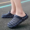 sandales de plage d'extérieur pour hommes et femmes, pantoufles de pataugeoire, sabots de jardin et de maison, sandales de randonnée d'été, 2023