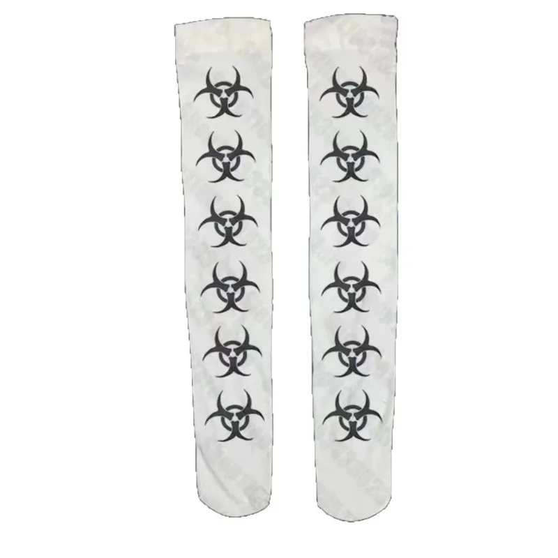 y2k blanc sexy sous culture graffiti punk imprimé chaussettes longues sur les cuisses hautes y2k cosplay chaussettes mignonnes kawaii y2k blanc sexy sous culture graffiti punk imprimé chaussettes longues sur les cuisses hautes y2k cosplay chaussettes mignonnes kawaii