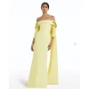 arabie saoudite ivoire satin robes de bal demi manches bandes longueur de plancher formelle occasion robe femmes robes de soirée personnalisé