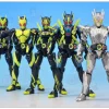 kamen rider zero one gundou ai 02 06 set cluster métallique/assaut brillant/mamute de rupture