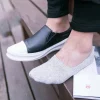 5 paires de chaussettes bateau en coton pour hommes, antidérapantes, en silicone, invisibles, respirantes, pantoufles de cheville, chaussettes de sport, été et automne