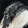 doux lolita dentelle bandeau ruban arc kawaii à volants bandeau jk cheveux accessoires anime femme de chambre cosplay coiffure cosplay accessoire