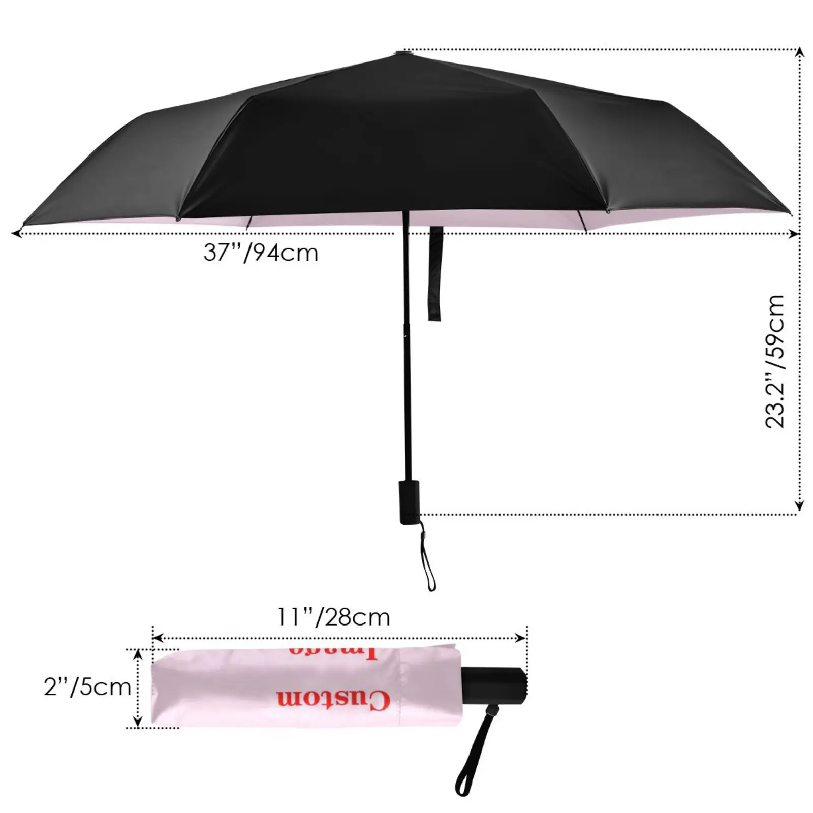 parapluie à trois plis 6k pour femmes et hommes, coupe vent, motif personnalisé, haute qualité, business, parasol parapluie à trois plis 6k pour femmes et hommes, coupe vent, motif personnalisé, haute qualité, business, parasol
