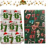 67 Meme papier d’emballage de noël drôle emballage cadeau de vacances emballage cadeau de noël pour la célébration de fête de vacances de noël