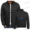 Veste en coton légère, pliable et chaude pour hommes Suzuki avec fermeture éclair complète, survêtement court épais. Veste en coton légère, pliable et chaude pour hommes Suzuki avec fermeture éclair complète, survêtement court épais.