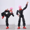 série jujutsu kaisen articulée multi joint 9l3d itadori yuji black flash ver. dunny13 lucky13 ornements périphériques faits à la main