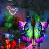 ailes de papillon pour femmes adultes, costumes d'halloween, roman, dégradé