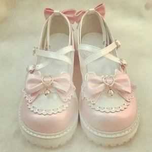 Sandales à lanières douces pour femmes, chaussures kawaii chic, rondes, style collège, été Sandales à lanières douces pour femmes, chaussures kawaii chic, rondes, style collège, été