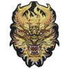 1 pièce grande tête de dragon patch broderie délicate mode vêtements applique bricolage vêtements décoration fer sur patchs pour vêtements