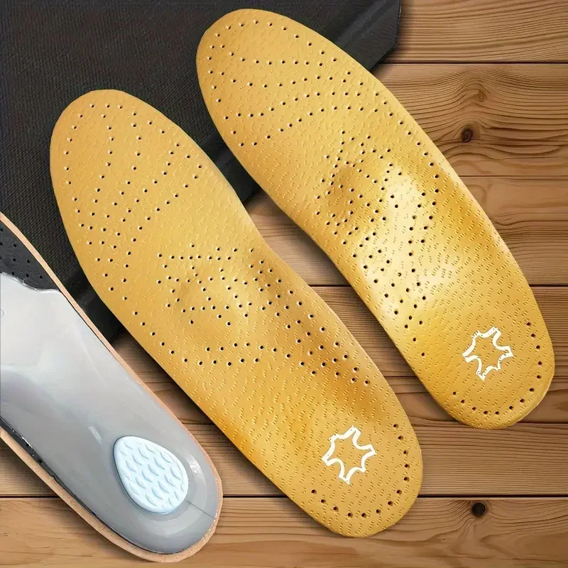 semelles orthopédiques en cuir pour pieds plats, support de voûte plantaire haute, inserts de chaussures pour hommes et femmes, coussin de pied confortable pour athlètes semelles orthopédiques en cuir pour pieds plats, support de voûte plantaire haute, inserts de chaussures pour hommes et femmes, coussin de pied confortable pour athlètes