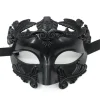 masques pour hommes, mascarade d'ancien guerrier greco roman, accessoires de costume de cosplay pour fête d'halloween, demi masque sexy, accessoires