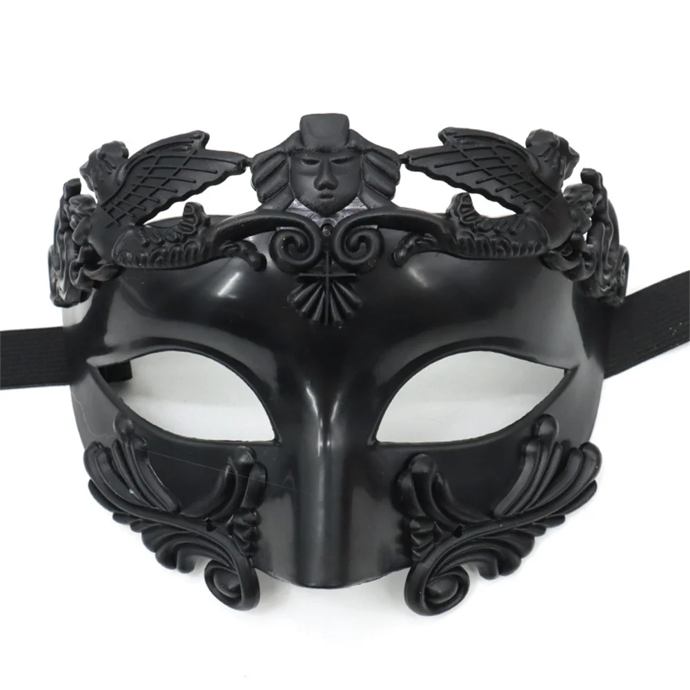 masques pour hommes, mascarade d'ancien guerrier greco roman, accessoires de costume de cosplay pour fête d'halloween, demi masque sexy, accessoires masques pour hommes, mascarade d'ancien guerrier greco roman, accessoires de costume de cosplay pour fête d'halloween, demi masque sexy, accessoires