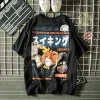 vêtements d'été harajuku style japonais t shirt à manches courtes hommes marée marque rue lâche couple hauts vêtements femmes vêtements