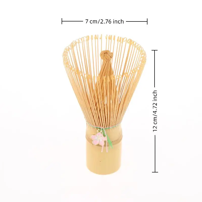 1x fouet à thé en bambou japonais avec pendentif fleur de cerisier chasen matcha thé vert poudre fouet brosse à thé accessoires d'outils de cuisine 1x fouet à thé en bambou japonais avec pendentif fleur de cerisier chasen matcha thé vert poudre fouet brosse à thé accessoires d'outils de cuisine