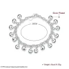 bracelets de mode bracelets populaires japonais et coréens, bijoux en argent simples et exquis bracelets dingdang vente en gros fre