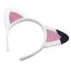 Bandeau de sauna en fourrure pour chaton, oreilles d&rsquo;animaux en peluche, bandeau de dessin animé pour le maquillage, le lavage du visage, le costume, les accessoires pour cheveux