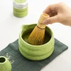 2025 ensemble matcha 6pc bol vert japonais pot de poudre de thé bec bol boîte cadeau fouet en bambou outils de cérémonie meilleur vendeur kit matcha
