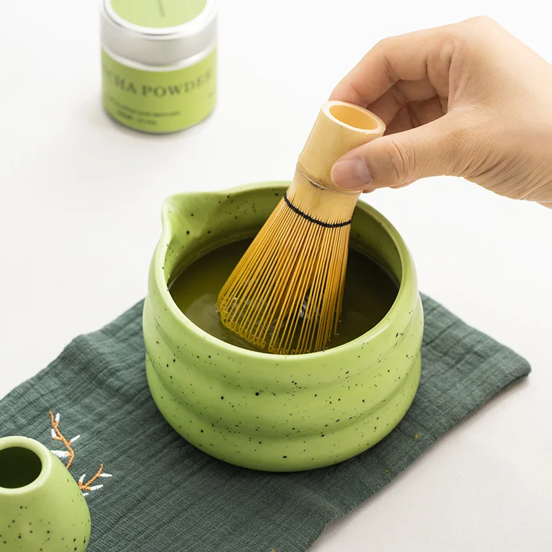 2025 ensemble matcha 6pc bol vert japonais pot de poudre de thé bec bol boîte cadeau fouet en bambou outils de cérémonie meilleur vendeur kit matcha 2025 ensemble matcha 6pc bol vert japonais pot de poudre de thé bec bol boîte cadeau fouet en bambou outils de cérémonie meilleur vendeur kit matcha