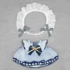 mini robe de cérémonie de 20cm, bleu et violet, bande de sauna beurre, robe de princesse, tenue formelle l'inventaire, vêtements beurre, accessoires de décoration