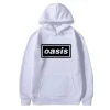 rock band o oasis logo sweat à capuche imprimé 2025 automne hiver nouveau chaud seling hommes femmes hip hop mode pull sweat à capuche décontracté