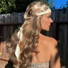 foulard de tête carré en soie pour femmes, marque de luxe, bandana en satin, doux, hijab, pour cheveux, pour dames