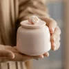 Sachets de thé en céramique faits à la main, boîtes de rangement exquises pour sachets de thé Sachets de thé en céramique faits à la main, boîtes de rangement exquises pour sachets de thé
