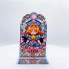 support en acrylique pour figurine de dessin animé captor sakura, plaque modèle kinomoto sakura li syaoran, 1 pièce, décor de bureau, signe debout, cadeau pour fans de jeu