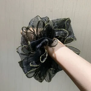 Cravates pour cheveux avec ruban élégant pour femmes, accessoires pour cheveux, vêtements de sauna français, fleur de sauna, mode premium Cravates pour cheveux avec ruban élégant pour femmes, accessoires pour cheveux, vêtements de sauna français, fleur de sauna, mode premium